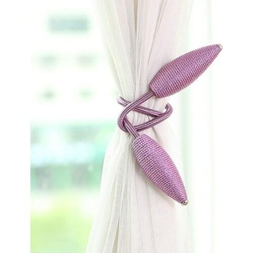 2Pcs Arbitrary Shape Strong Curtain Tiebacks Alloy Hanging Belts Ropes Curtain Holdback Curtain Rods Accessoires Curtain Ring