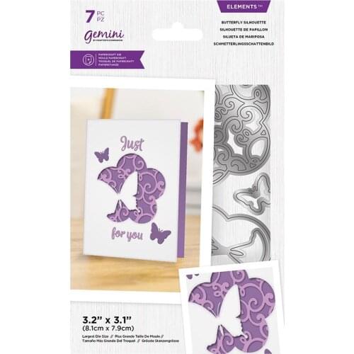 2021 AliliArts Metal Cutting Dies Butterfly Silhouette diy Scrapbooking Photo Album Decorative Embossing PaperCard Crafts Die