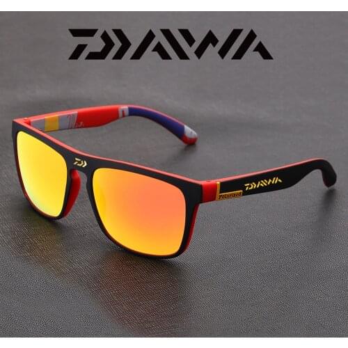 2021 Daiwa Man Fishing Glasses Outdoor Mountaineering Anti-ultraviolet Classic Polarized Sunglasses Riding Driving Sunglasses