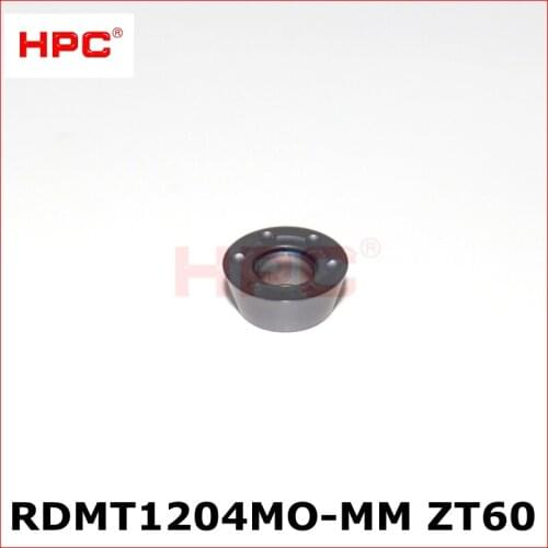 RDMT1204MO-MM ZT60B CNC cutting tools tungsten carbide milling inserts for CNC machine for steel stainess cast iron material