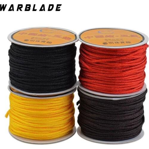 WBL 2mm Cotton Cord Nylon Thread Cord Chinese Knot Cord Plastic String DIY Rope Bead Shamballa Bracelet Necklace Jewelry Making