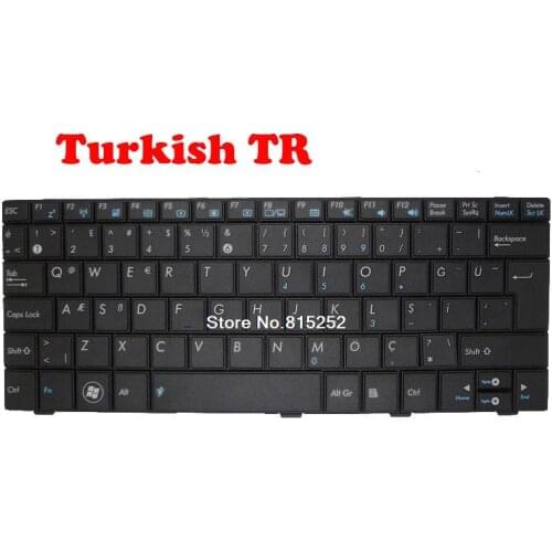 Laptop Keyboard For ASUS EPC 1001HA 1001P 1001PXD 1005HA 1005P 1005PX 1005PXD 1008HA R101 R101D TR Turkish 04GOA192KTU10-1