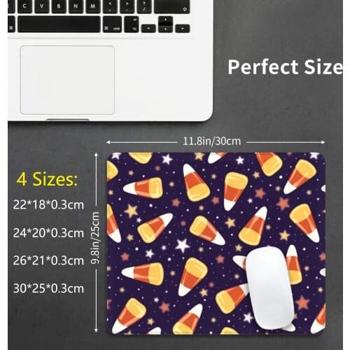 Candy Corn Dreams Mouse Pad 1334 Sweets Candy Corn Halloween Treat Trick Spooky Costume Yellow