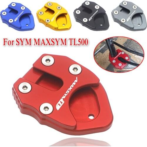 2020 NEW For SYM MAXSYM TL500 TL 500 MAXSYMTL500 2019 Motorcycle CNC Sidestand Foot Enlarger Side Stand Enlarge Kickstand