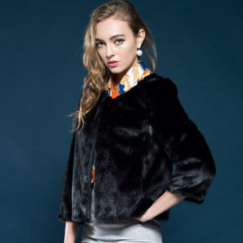 Clothes Real Mink Fur Coat Winter Jacket Women Korean Short Jackets Autumn Luxury Vintage Coats Chaqueta Mujer MY1047