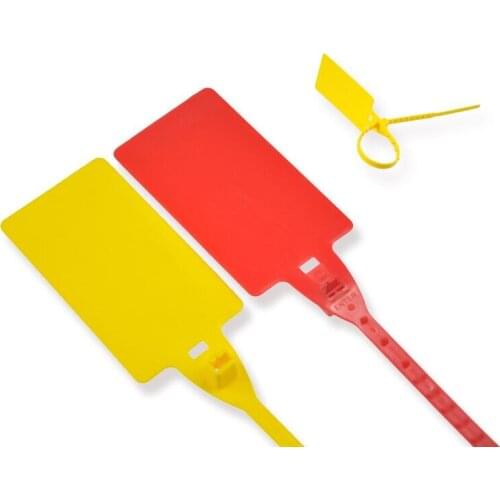 New arrival 20pcs/lot 410mm length Plastic tightening wire seals padlock tightener Ties seal cable lock for cargo