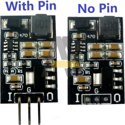 DC 6-40V to 3.3V 5V Low Noise 2 in 1 LDO Linear Regulators & DC-DC Buck Converter Module for MCU ARM CPU FPGA/CPLD MEGA2560