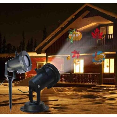 The LED can be changed to the color pattern of the card lawn lamp (without remote control) Christmas lights