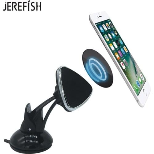 JEREFISH Universal Magnetic Mount Car Dashboard Stand Mobile Phone Holder Sticky Car Kit Magnet For iPhone 7 Samsung Smartphone