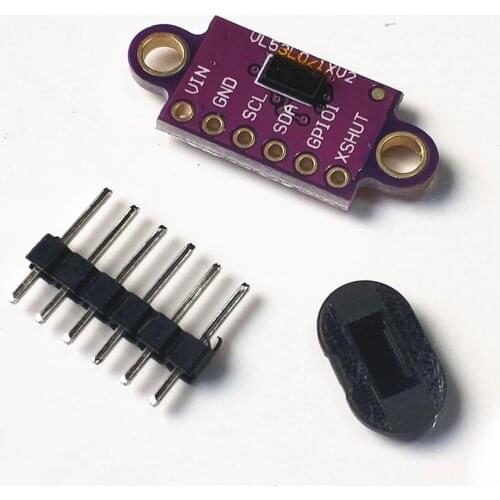 VL53L0X Flight Time (Tof) Laser Ranging Leakage Sensor 940nm VL53L0XV2 Laser Distance Module IIC IIC