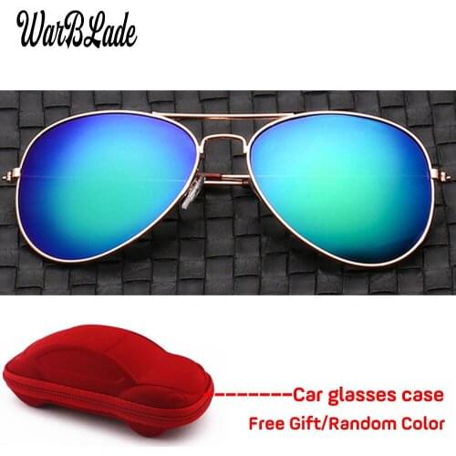 WBL New Fashion Pilot Sunglasses Unisex Retro Classic Sun Glasses Female Gradient Lunettes de soleil 400UV Shades WarBLade
