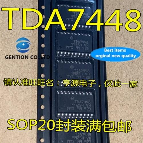 10Pcs TDA7448 SOP-20 TDA744813TR Audio processor chip driver in stock 100% new and original