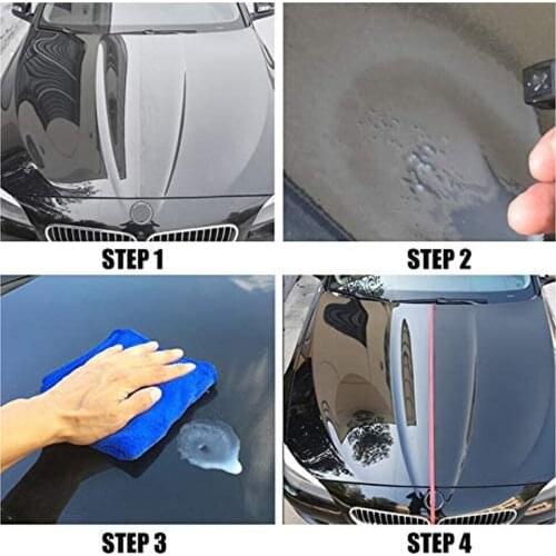 120ML Crystal Ceramic Car Coating Paint Care Nano Hydrophobic Coating Waterproof High Gloss Shine Liquid Polish Wax
