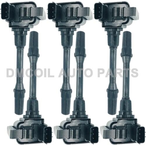 6 PCS IGNITION COIL FOR MITSUBISHI CARISMA PAJERO III PININ SPACE STAR VOLVO S40 I 1.8L 2.0L 3.5L 97-07 4G93 4G94 6G74 MD362913