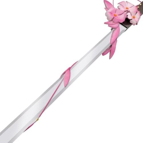 Swordsman love cos prop clothing seven show weapons cherry blossom drunk can not be edged Stage Performance Props