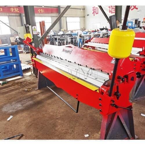 Quality Sheet Hand Mechanical Folder Machine Small Manual Sheet Metal Box and Pan Bending Machine