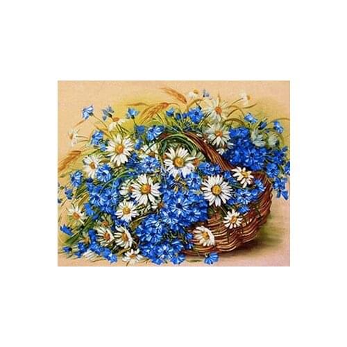 A12490 flower oil painting Egypt Long-staple Cotton Self-Made No Needlecross stitch kits Van Gogh Wheat Field