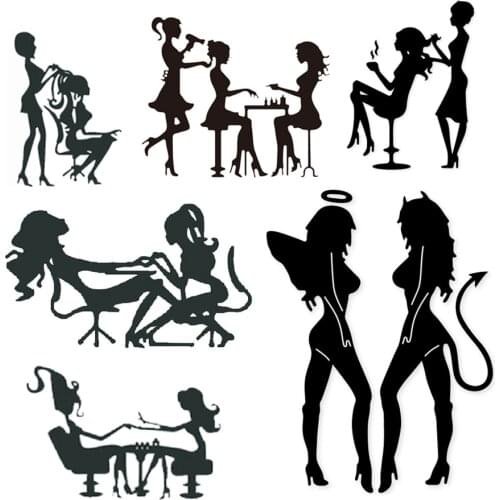 Metal Cutting Dies Women Makeup 2020 New Craft Die Cuts Stencil For Diy Scrapbooking Paper Cards Embossing Knife Blade Die