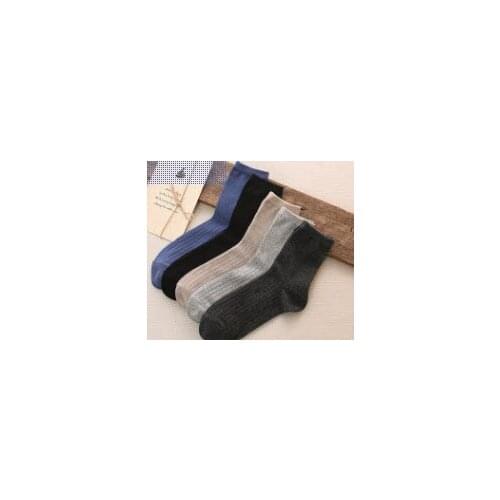 Mens cotton socks for autumn and winter Tube socks 5 pairs/lot Adults average size