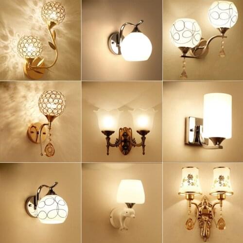 Wall Lamp Modern Wall Decor Interior Wall Lights Bedroom Wall Sconce Light Bedside Lights Creative Personality Indoor Lighting