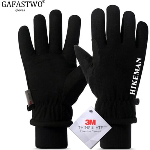 New Mens Winter Ski Gloves Womens Super Warm Touch Screen Windproof Outdoor Sports Thinsulate Fashion Thicken Lamb Gloves