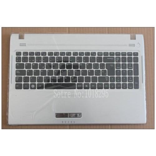 NEW For Samsung NP-Q530 Q530 Q530-Aura Star Q530-JT01 Palmrest Cover Spanish Latin SP/LA Laptop Keyboard Touchpad BA75-02582d