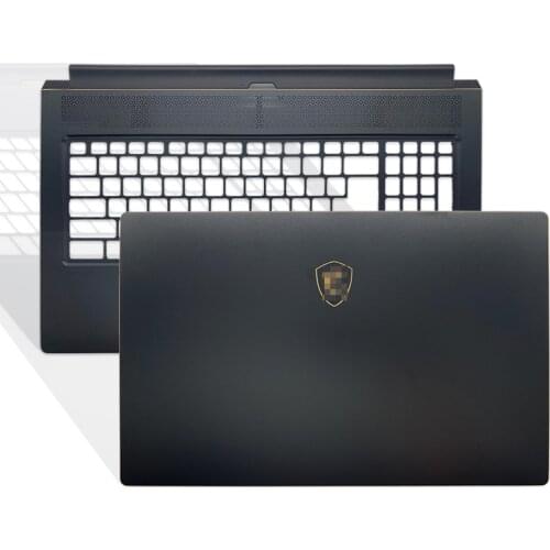 NEW 17.3 Inch Laptop LCD Back Cover/Palmrest For MSI GS75 MS-17G1 Series Laptop Top Case Upper C Cover Black