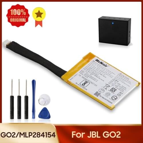 Original Wireless Speaker Battery JBL GO2/MLP284154 GO2 MLP284154 For JBL GO2 Genuine Replacement Battery 730mAh