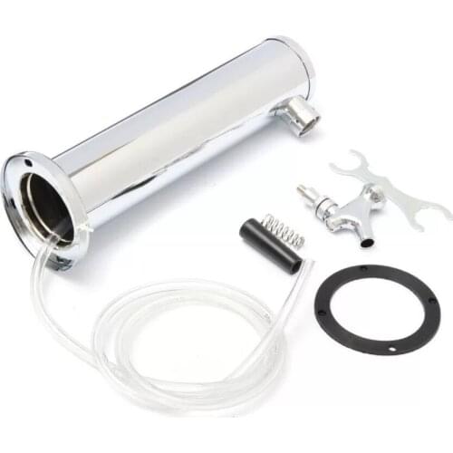 Signal Tap 3" Stainless Steel Body Beer Tower,1/4" Beer Line, include Mounting hardware and Faucet Brench