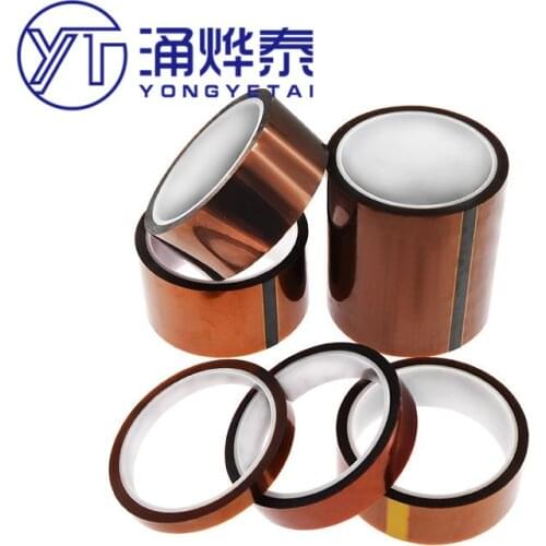 YYT professional 100ft Heat Resistant High Temperature High insulation electronics industry welding Polyimide Kapton Tape 33M