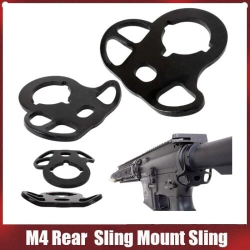 Tactical M4 Rear Element Sling Mount Sling Airsoft Swivel AEG Military Army Accessories Paintball Accessories OT0901