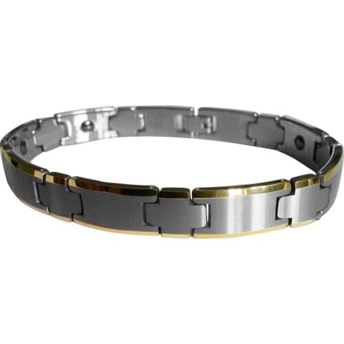 TREWTUNGSTEN FOR HEALTH Gold Bracelets For Men