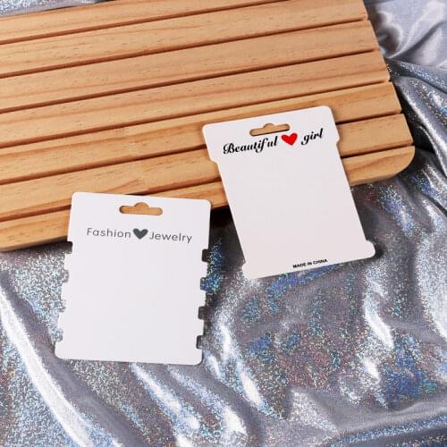 New Beautiful Girl Jewelry Hairpin Package Card 8.2x11.5cm Handmade Hang Tag Hair Clip Hair Claws Display Cards Hair Ornament