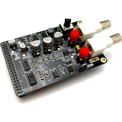 High-Speed AD9280 AD9708 Parallel AD DA Module Conversion Rate 125MSPS (DA), 32MSPS (AD) +2.7V To +5.5V