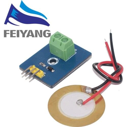 10PCS Drum Simulate Piezoelectric Sensor Analog Ceramic Vibration Sensor Module Piezoelectricity For Arduino DIY KIT