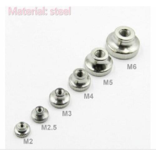 304 Stainless Steel Adjust Leveling Knurled Toolless Thumb Nut 3D Printer Spring Loaded Heated Bed Curtain Wall Tighten Nut