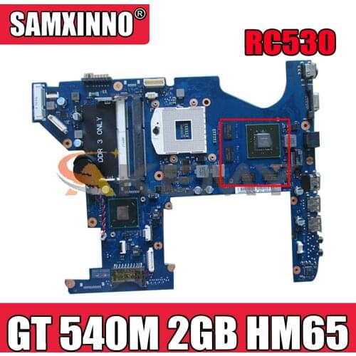 AKEMY For Samsung RC530 Laptop Motherboard Mainboard BA92-08556A BA41-01684A GT 540M 2GB HM65 DDR3
