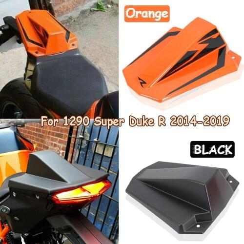 Motorcycle Accessories Rear Seat Cover Cowl Fairing Pillion For 1290 Super Duke R 2020 2021 Orange Black