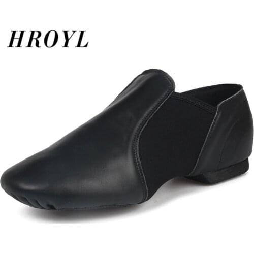 Genuine Leather Professional Soft Jazz Dance Shoes Women Indoor Dancing Shoes Elastic ban Dance Sneakers Soprt Shoes Girls Men