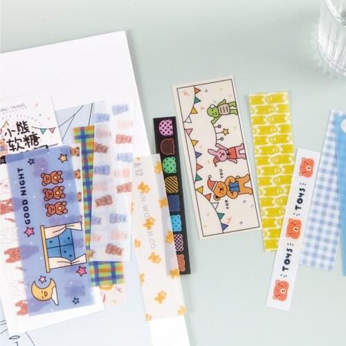Moking Lovely diary PET sticker Scrapbooking Decoration label 1 lot = 1 pack