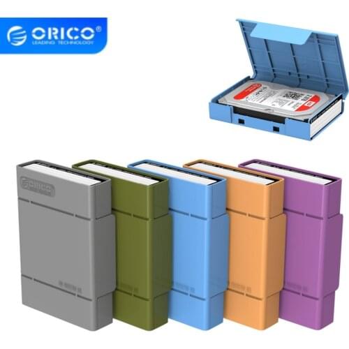ORICO HDD ProtectIon Box 3.5 Inch External Storage Box For HDD SSD With Label Design Moisture-Proof Waterproof And Anti-static