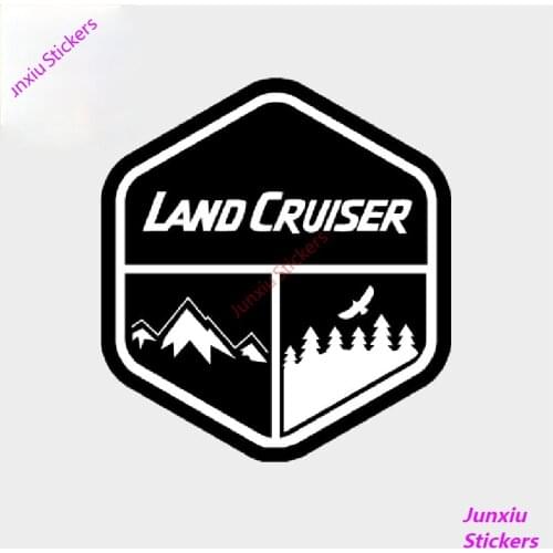 Creative Land Cruiser Vinyl Car Sticker and Waterproof Decal Accessories Personality Cover scratches Sunscreen Decal PVC13x13cm