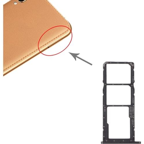 SIM Card Tray + SIM Card Tray + Micro SD Card Tray for Huawei Enjoy 9e / Huawei Y5p / Honor 7A Dual SIM + Micro SD Card Tray