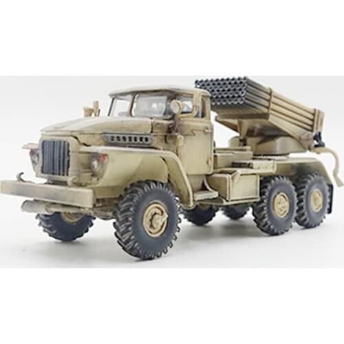 1/72 Scale P0338 2017 Soviet BM-21 Hail Multiple Rocket Launcher Guard Brigade Car Model Metal Diecast & Toy Vehicle Collectible