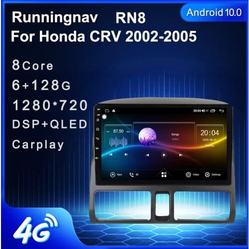 Runningnav For HONDA CRV CR-V 2001-2006 Android Car Radio Multimedia Video Player Navigation GPS