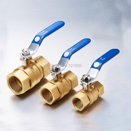 X23044 Good Quality DN15 to DN25 of Brass Material Water Pipe Ball Valve