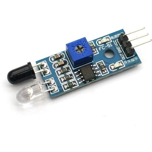 Smart Electronics New for Arduino Diy Smart Car Robot Reflective Photoelectric 3pin IR Infrared Obstacle Avoidance Sensor Module