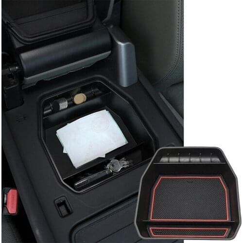 Car Armrest Storage Box for Land Rover Defender 110 2020 2021 Central Control Armrest Box Interior Stying Accessories