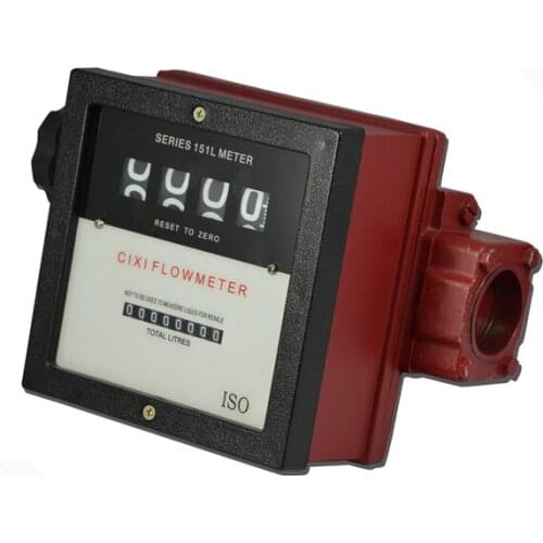1 inch 40~110 L/min 2% high accuracy Mechanical Display Diesel oil flow meter counter