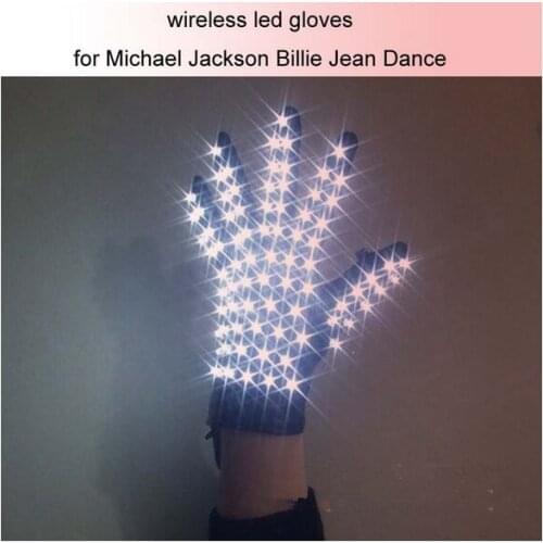 1PCS LED Stage Wreless LED gloves / luminous gloves for Michael Jackson Billie Jean Dance (Left or right hand)